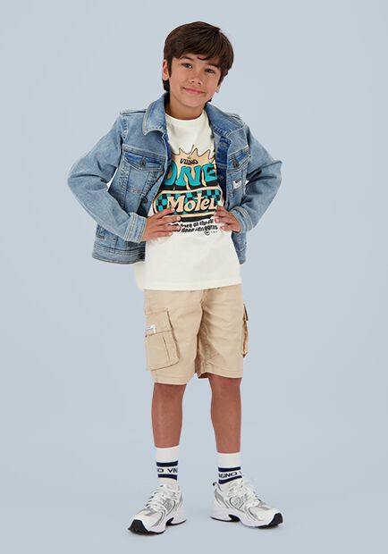 VINGINO Jongens Polo's & T-shirts Hocean Beige