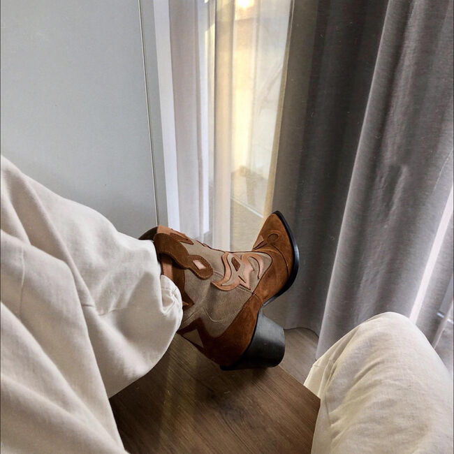 Beige TORAL Enkellaarsjes 12365 Beige TORAL Enkellaarsjes 12365 - large