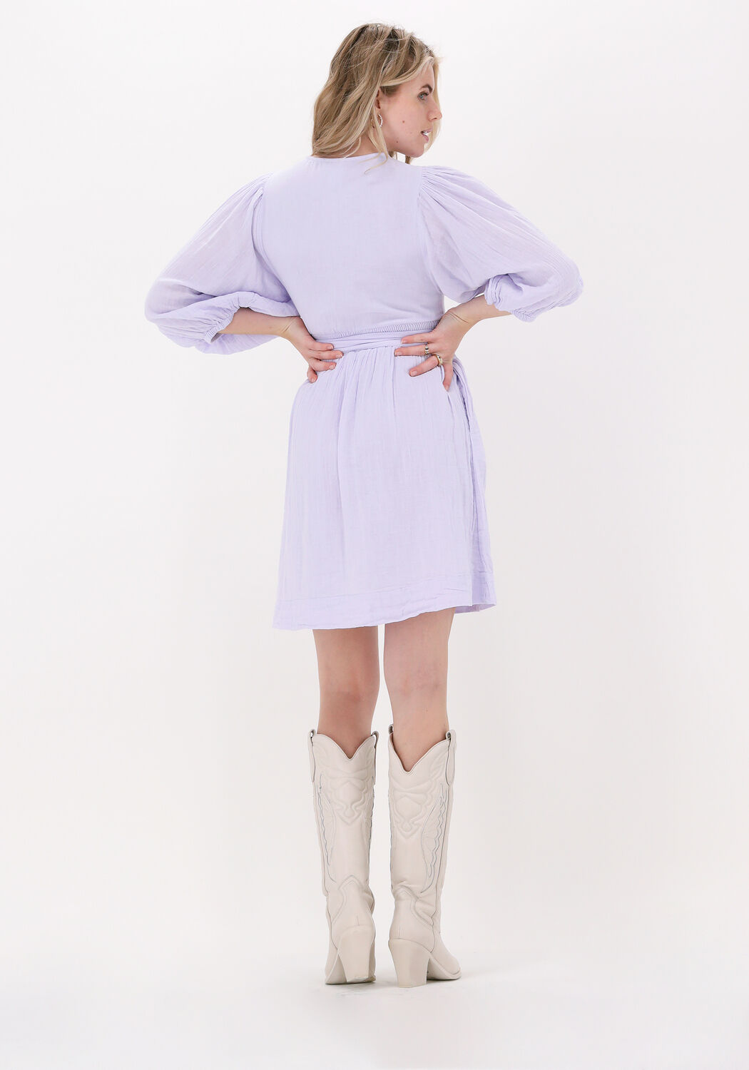 lila y.a.s. mini jurk yasdubli 3 4 dress s