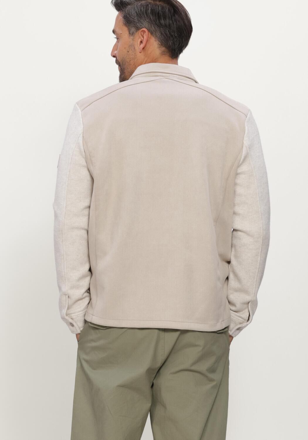 Beige BLUE INDUSTRY Overshirt SHIRTJACKET - large
