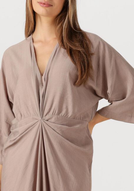 Taupe CO'COUTURE Maxi jurk HERACC KNOT DRESS - large