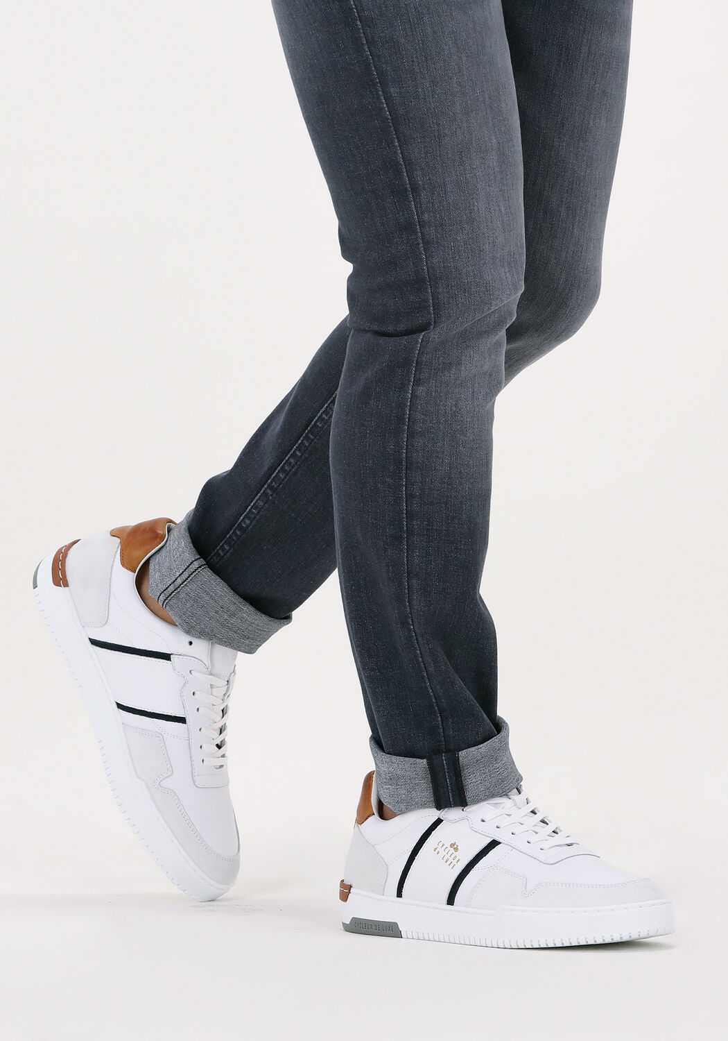 Witte CYCLEUR DE LUXE Lage sneakers VELODROME - large