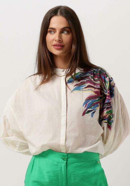 Ecru POM AMSTERDAM Blouses SICILIAN ECRU BLOUSE - large