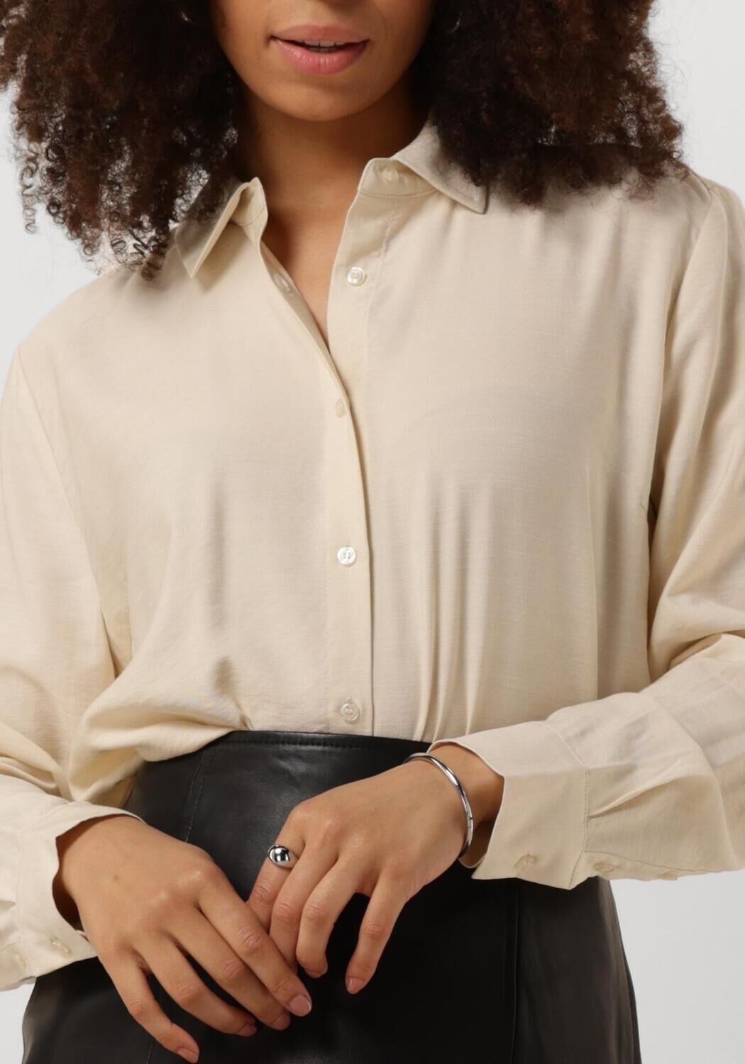 MODSTRÖM Modström Dames Blouses Hudgesmd Shirt Beige