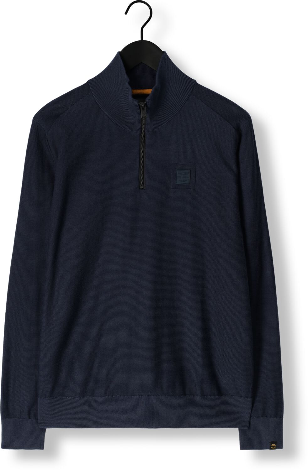 PME LEGEND Heren Truien & Vesten Half Zip Collar Cotton Modal Donkerblauw