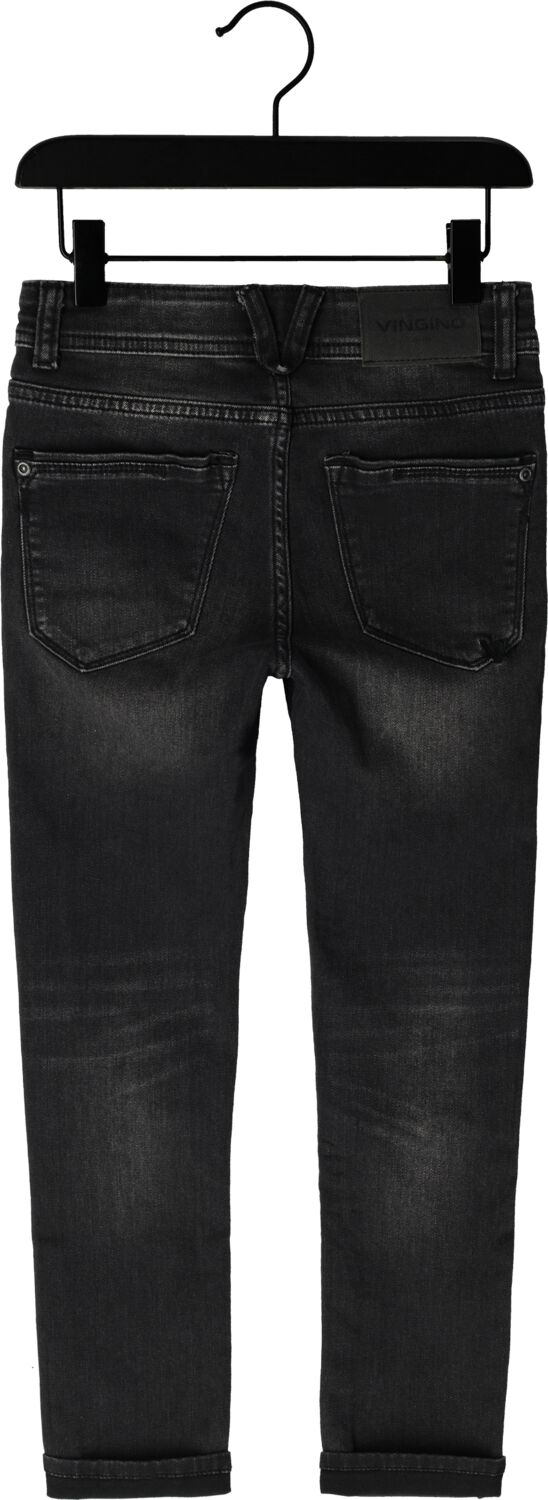 VINGINO Jongens Jeans Apache Icon Zwart