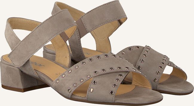 Beige GABOR Platte sandalen 744.1 Beige GABOR Platte sandalen 744.1 - large