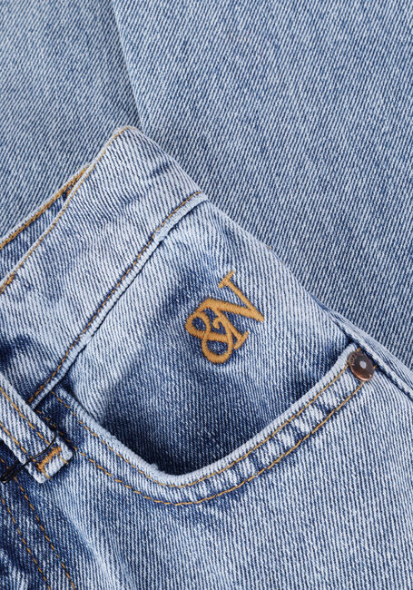Lichtblauwe NIK & NIK Straight leg jeans FIORI JEANS - large