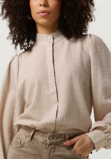 Beige SECOND FEMALE Blouses SEER SHIRT - large