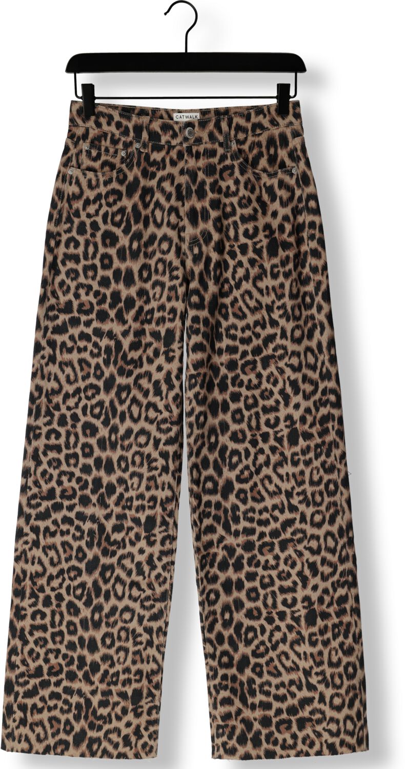 CATWALK JUNKIE Dames Jeans Cargo Jeans Bruin
