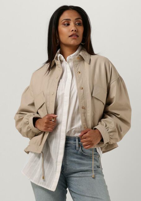 Beige IBANA Leren jas JAREL - large