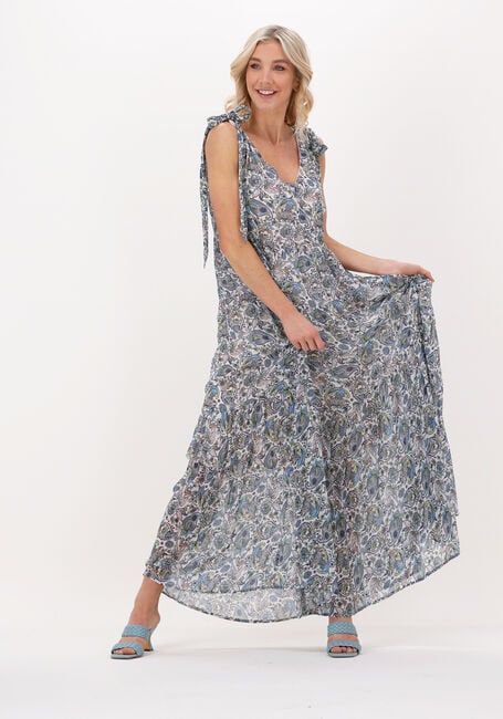 Blauwe SILVIAN HEACH Maxi jurk UTEOL - large
