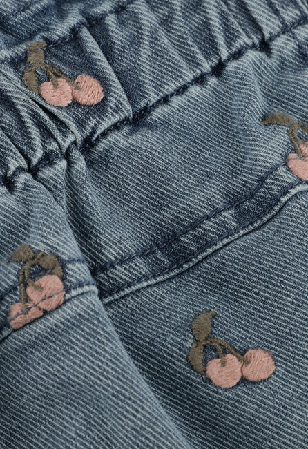 Blauwe LIL' ATELIER Minirok NMFDEVA LOOSE DNM EMB SKIRT 2024-ES LIL - large