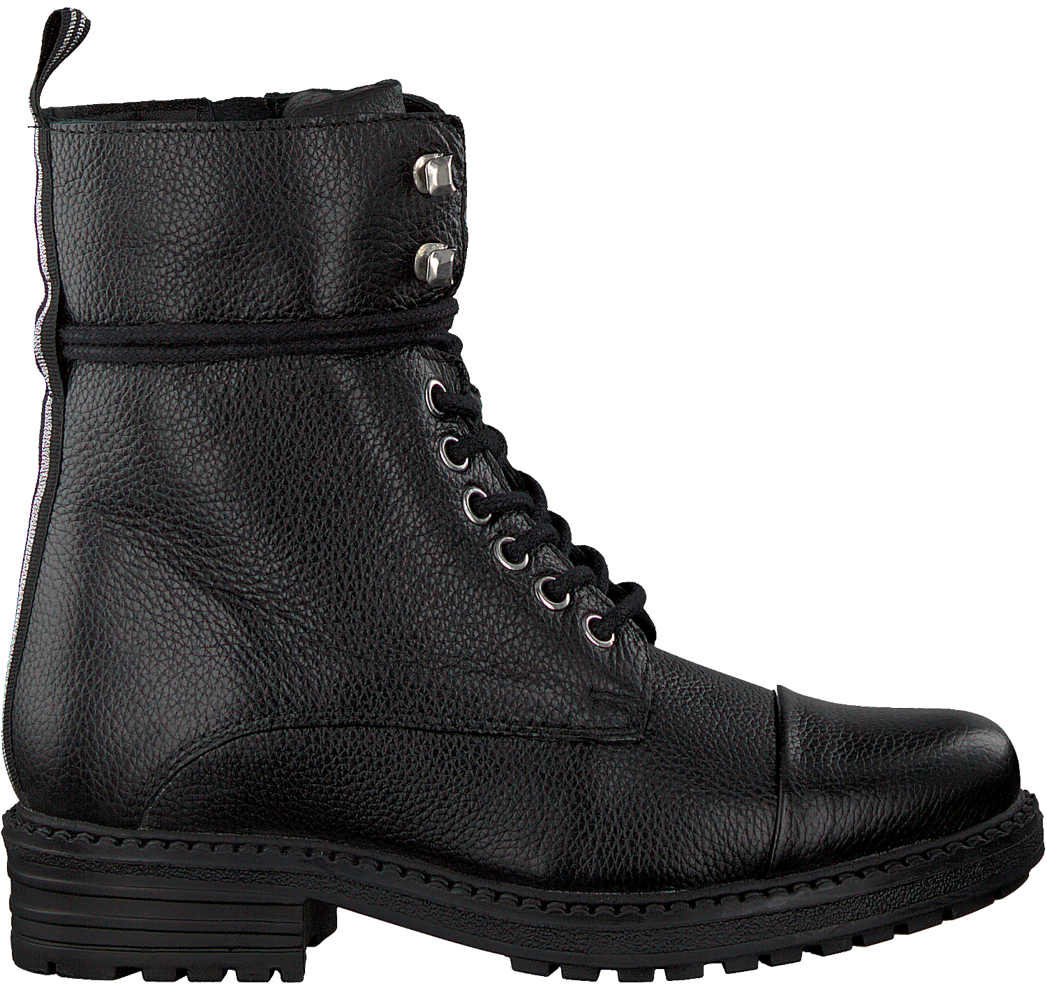 Zwarte OMODA Veterboots LEAF 04 | Omoda Zwarte OMODA Veterboots 5457 | Omoda