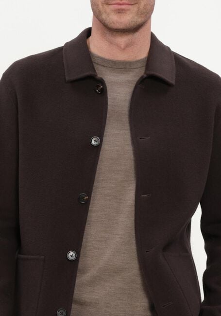 Bruine PROFUOMO Overshirt OVERSHIRT WO BASIC - large