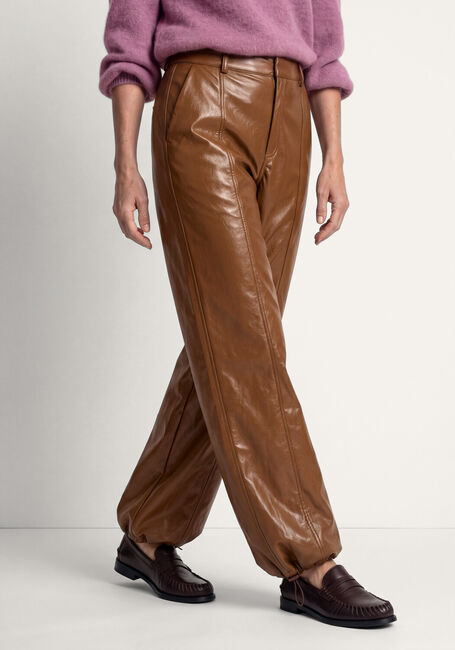 Cognac AAIKO Pantalon JET PU 689 - large