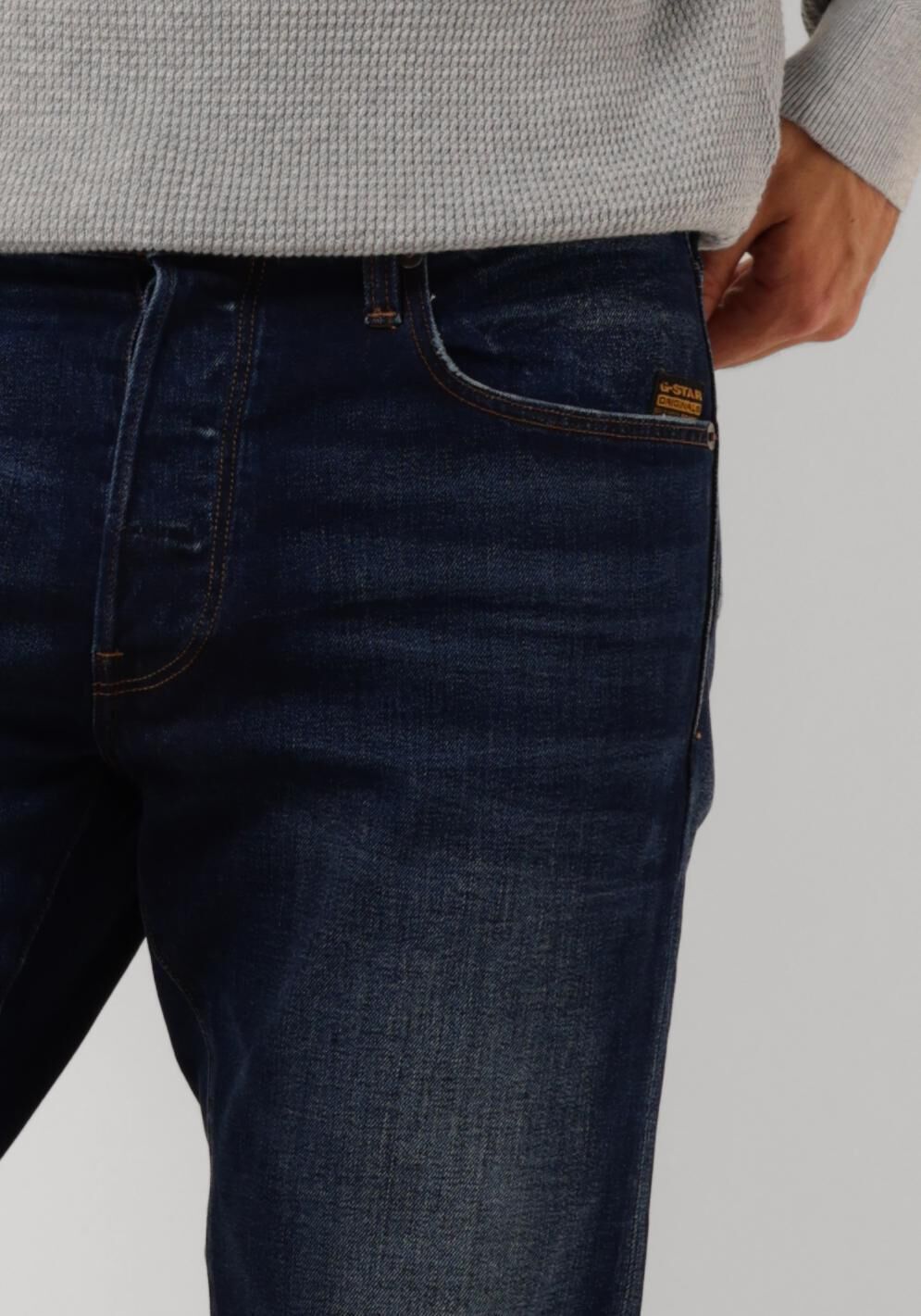 G-STAR RAW Heren Jeans 3301 Slim Blauw