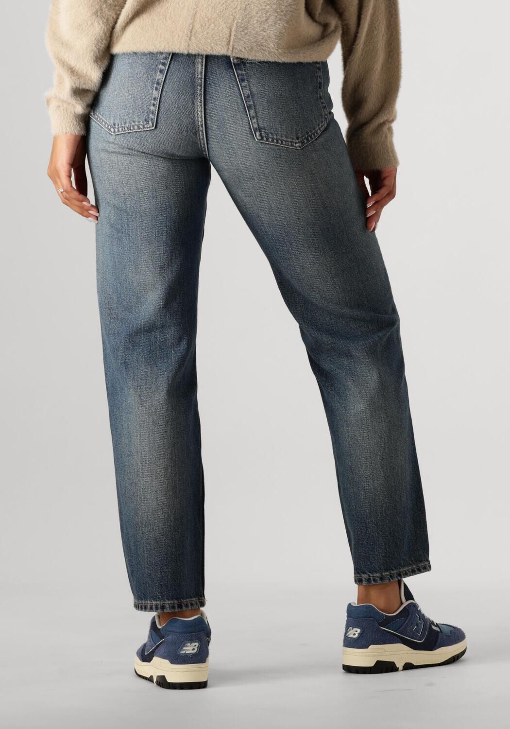 TOMMY HILFIGER Dames Jeans Classic Straight Hw Blauw