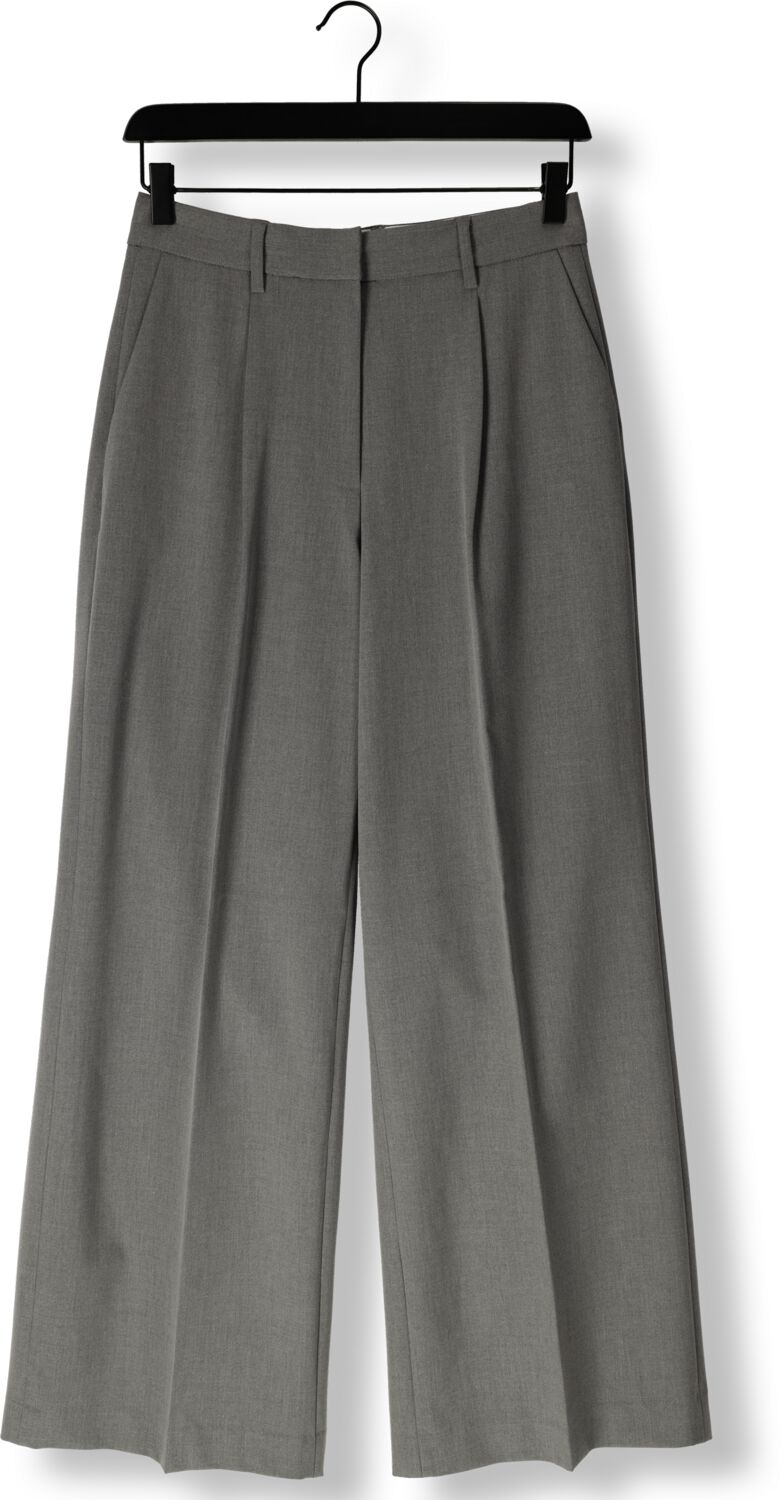 CATWALK JUNKIE Dames Broeken Straight Leg Tailored Pants Grijs