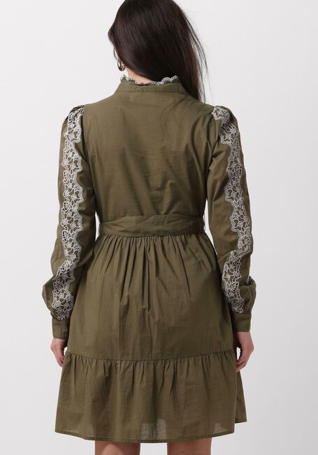 Groene Y.A.S. Mini jurk YASMURIS LS SHIRT DRESS S. - large