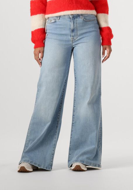 Lichtblauwe BY-BAR Wide jeans FEMME DENIM PANT - large