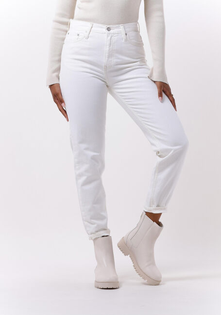 Witte CALVIN KLEIN Mom jeans MOM JEAN - large