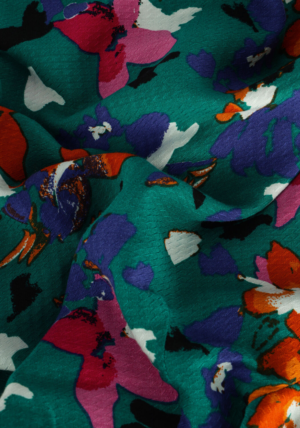 Donkergroene Y.A.S. Blouses YASSPRUCE LS TOP S. - large