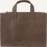 Taupe MYOMY Schoudertas MY PAPER BAG HANDBAG MINI - medium