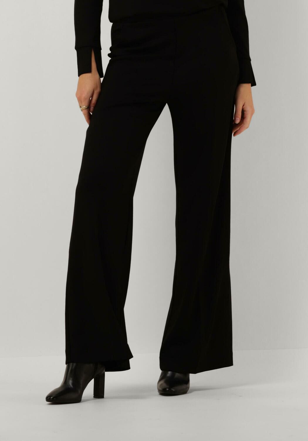 ANA ALCAZAR Dames Broeken Wide Trousers Zwart