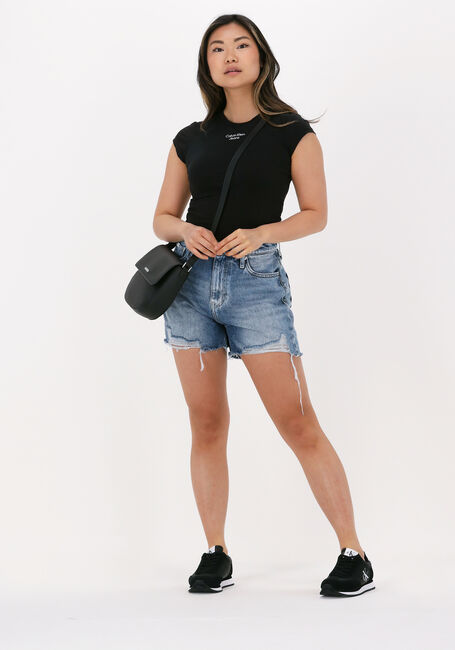 Blauwe CALVIN KLEIN Shorts MOM SHORT - large