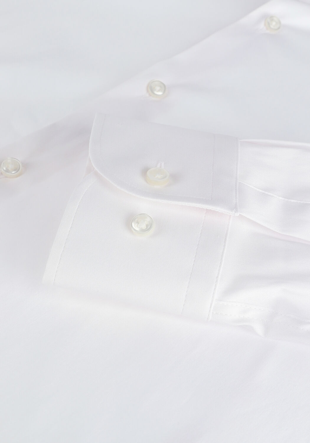 Witte BOSS BLACK Klassiek overhemd P-HANK-SPREAD-214 10151300 01 - large