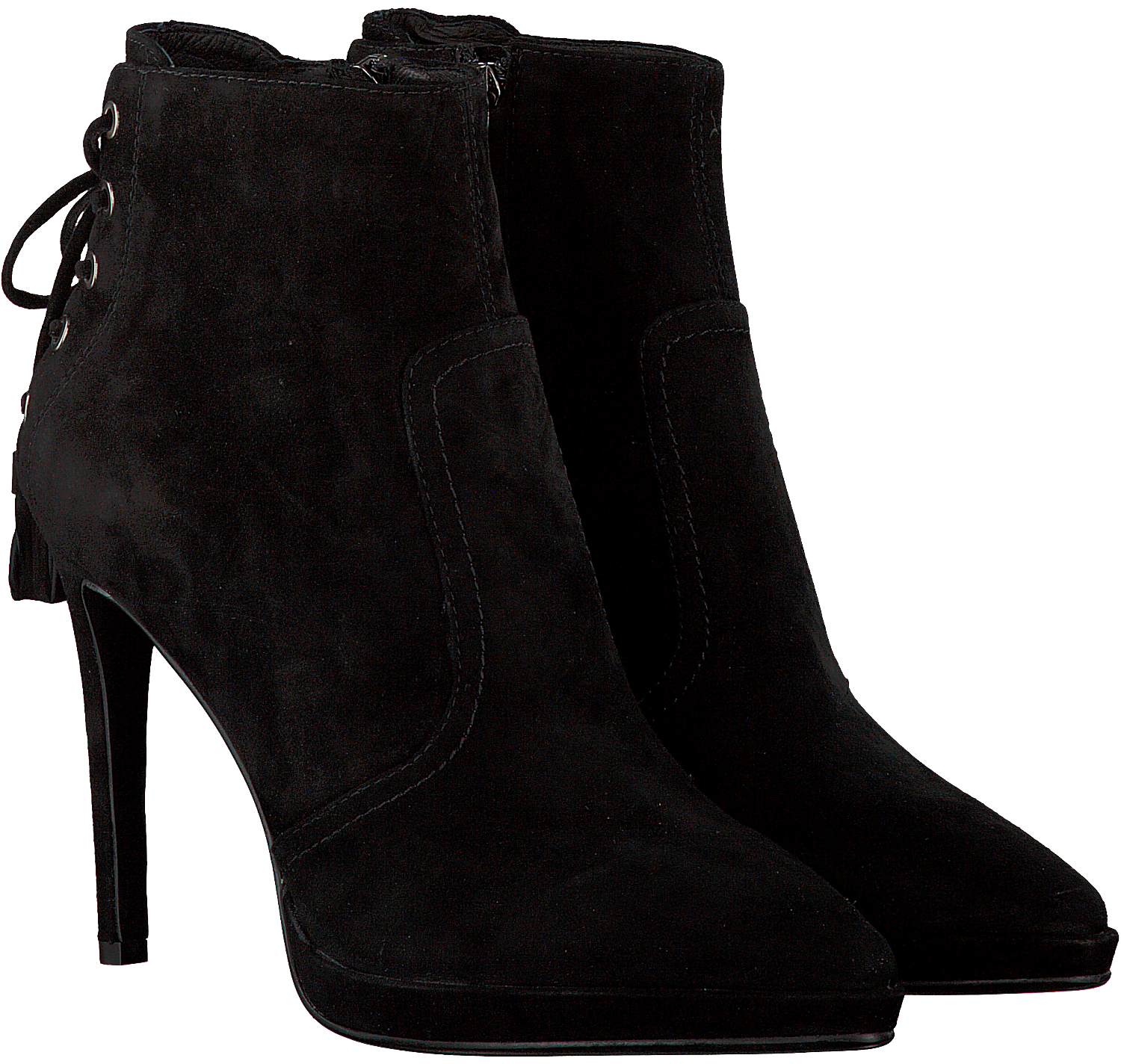 Zwarte LOLA CRUZ Enkellaarsjes BOTIN T.105 | Omoda Zwarte LOLA CRUZ Enkellaarsjes BOTIN T.105 | Omoda