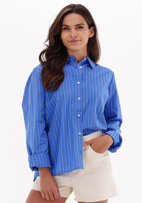 Blauwe MODSTRÖM Blouses PERCY SHIRT - large