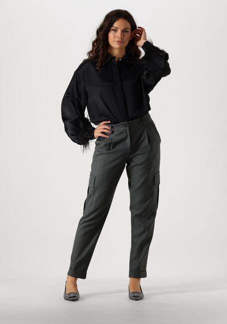 Zwarte ACCESS Blouses D44-7044-198 - large