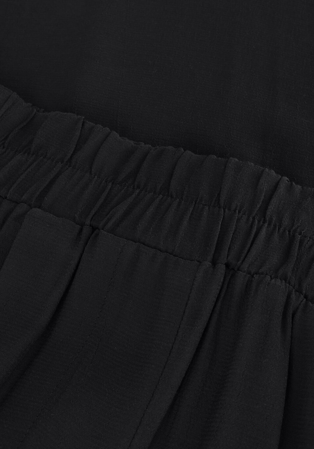 Grijze BY-BAR Wijde broek BENJI VISCOSE PANT - large