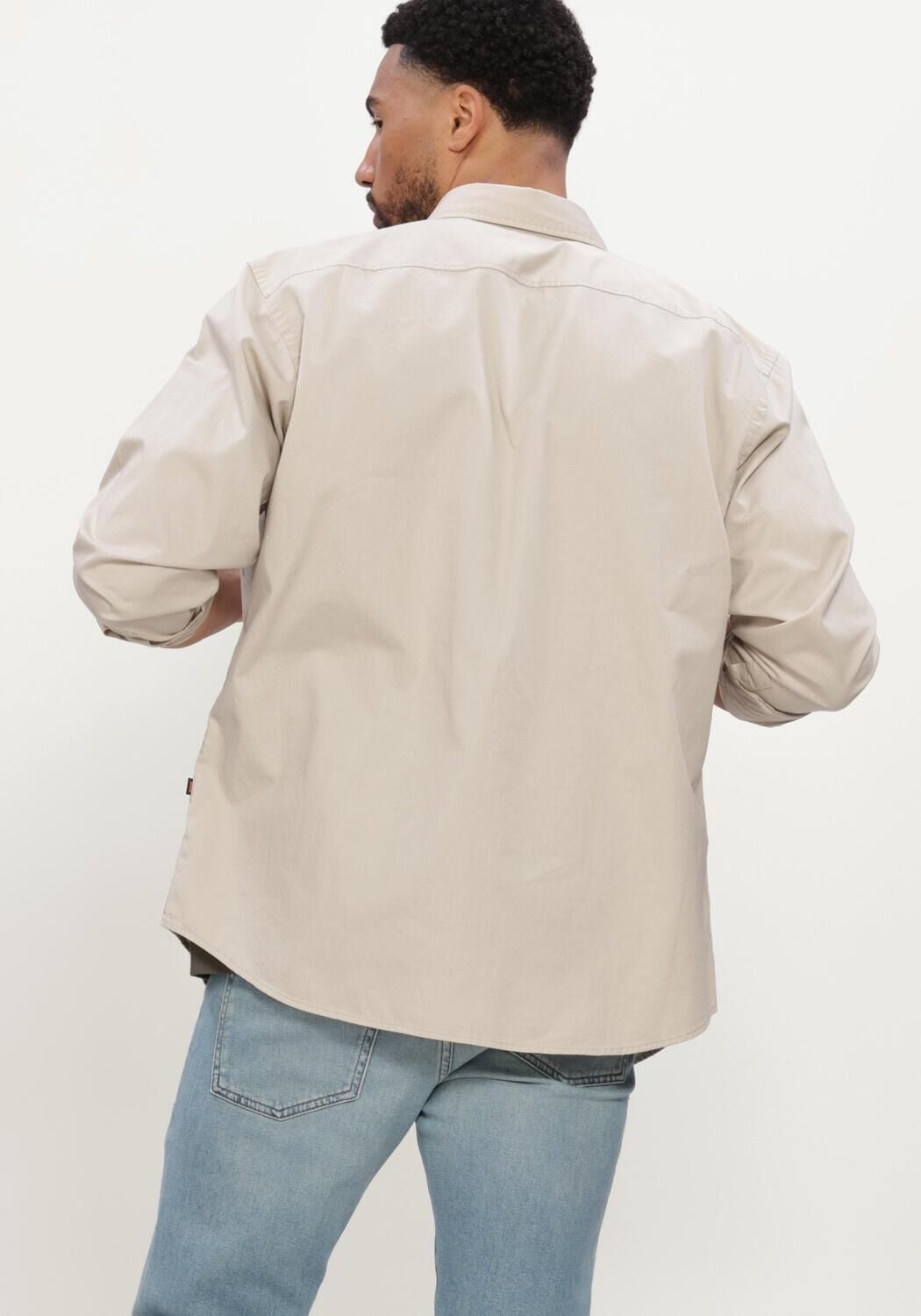 Beige BOSS ORANGE Casual overhemd RICOPLUS_M - large