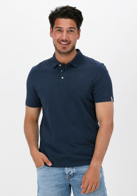 Donkerblauwe SCOTCH & SODA Polo GARMENT-DYED JERSEY POLO IN ORGANIC COTTON - large