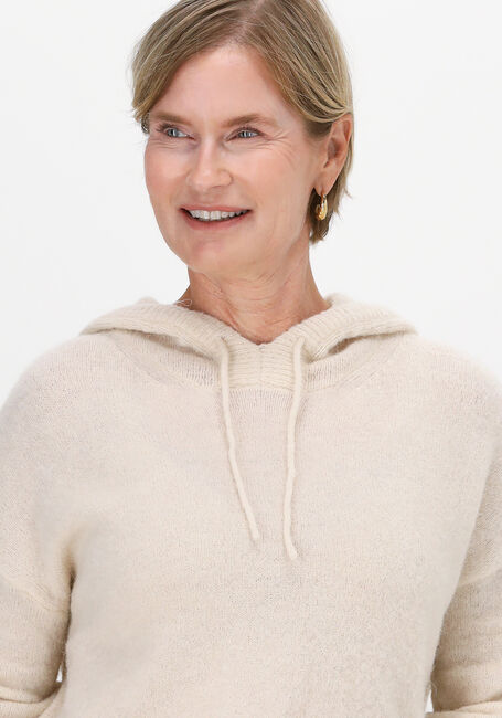 Gebroken wit MSCH COPENHAGEN Sweater KEIA ALPACA HOOD PULLOVER - large