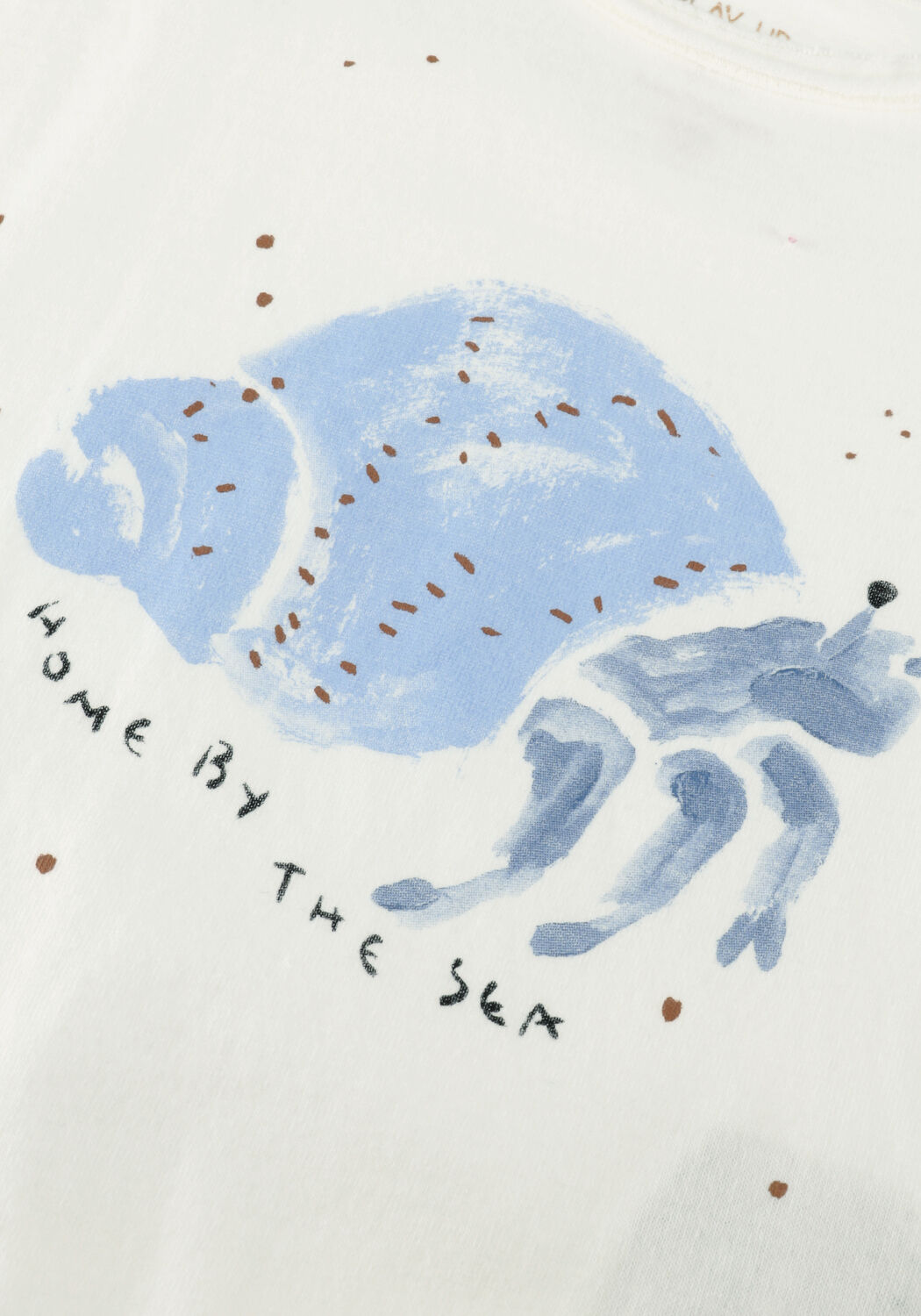 Ecru PLAY UP T-shirt JERSEY T-SHIRT - large