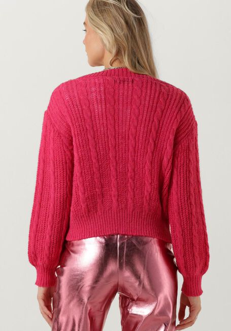 Fuchsia YDENCE Vest CARDIGAN PLIEN - large