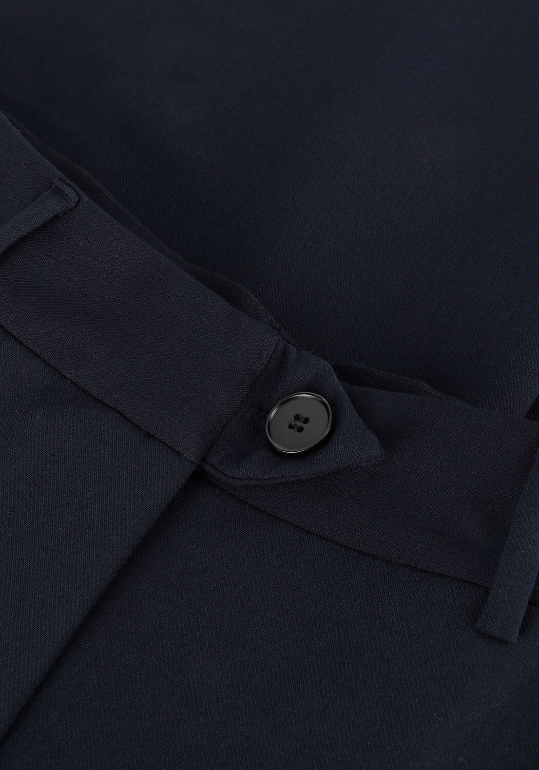 Donkerblauwe CO'COUTURE Wijde broek VOLA LONG WIDE PANT - large