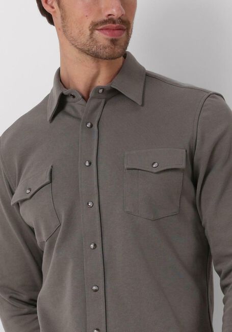 Groene PROFUOMO Casual overhemd OVERSHIRT WESTER - large