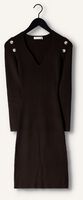 Bruine NOTES DU NORD Midi jurk FONDA KNITTED DRESS Bruine NOTES DU NORD Midi jurk FONDA KNITTED DRESS - medium