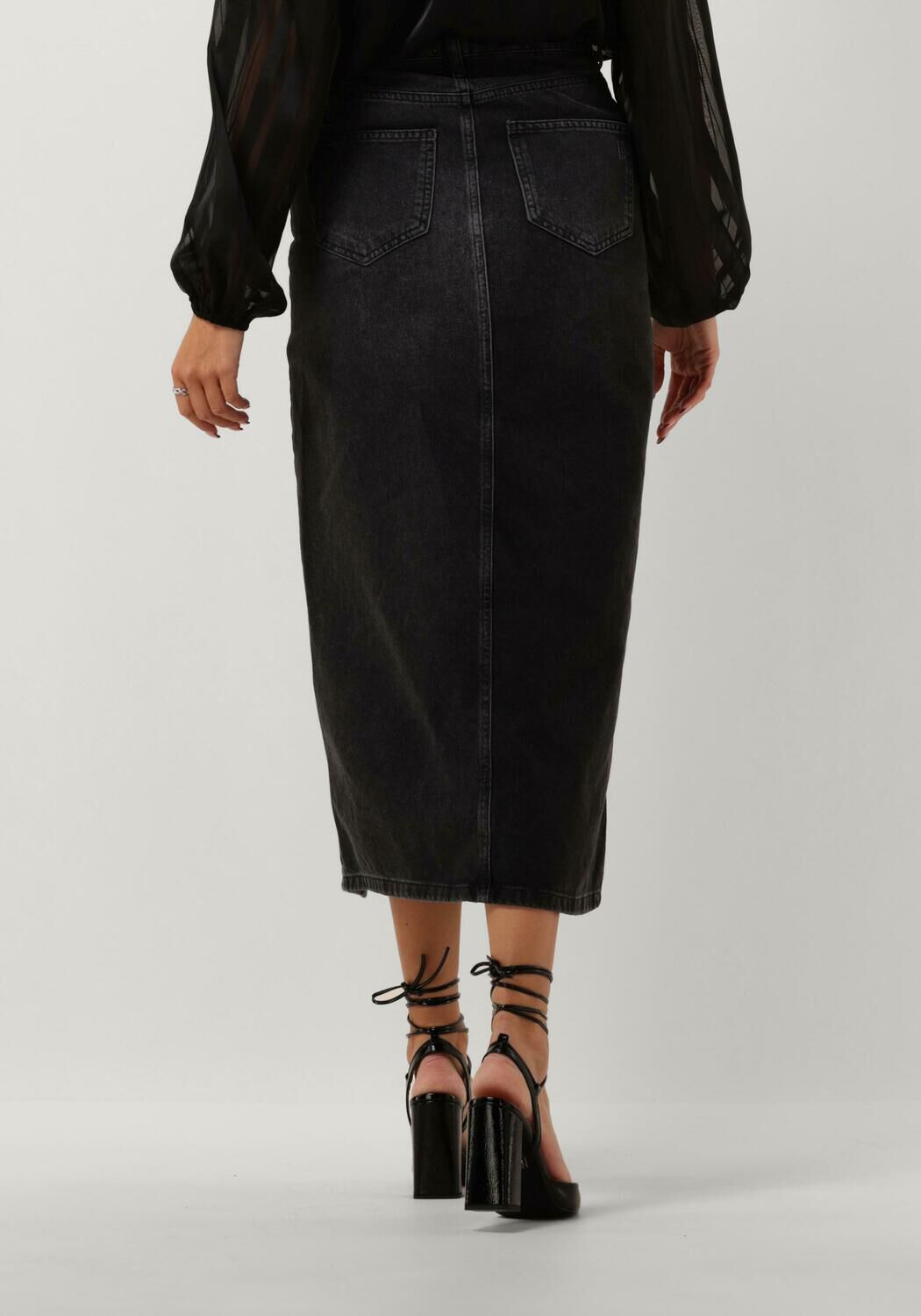 MY ESSENTIAL WARDROBE Dames Rokken Mwlouis Wrap 123 Skirt Zwart