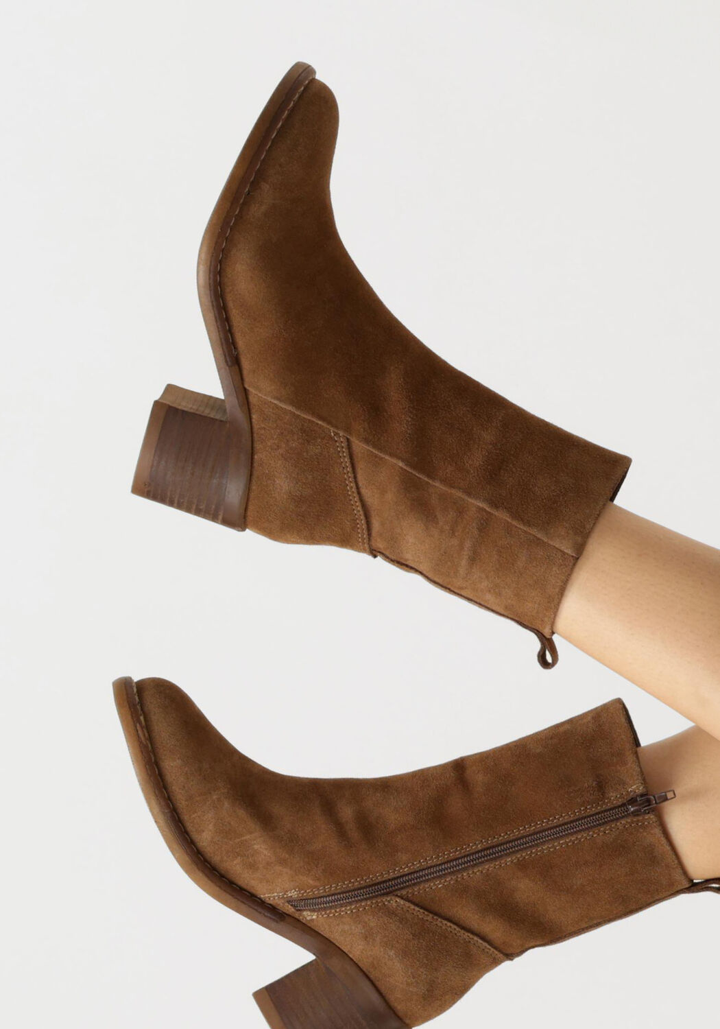 Bruine OMODA Enkellaarsjes 2581-09 - large