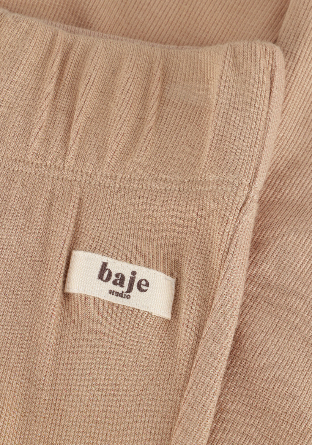 Beige BAJE STUDIO Flared broek SEIRY - large