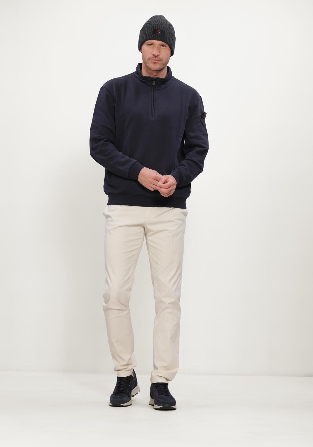 PEUTEREY Heren Truien & Vesten Dory Fw 02 Donkerblauw