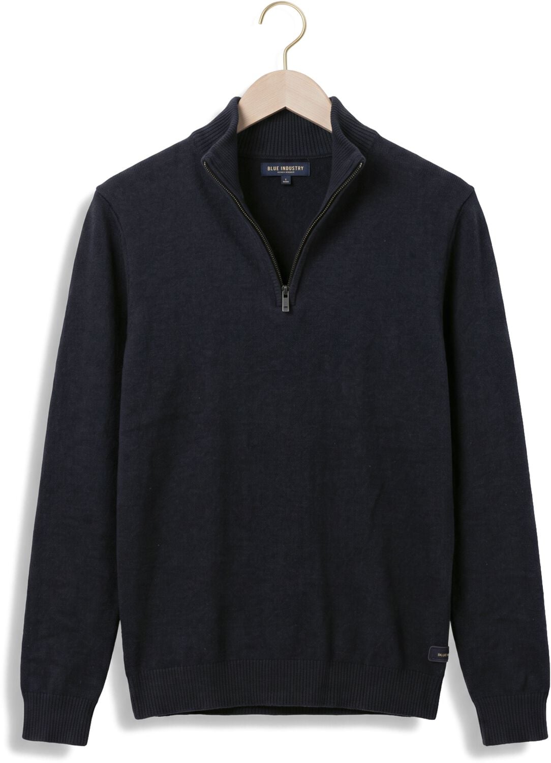 BLUE INDUSTRY Heren Truien & Vesten Knitwear Donkerblauw