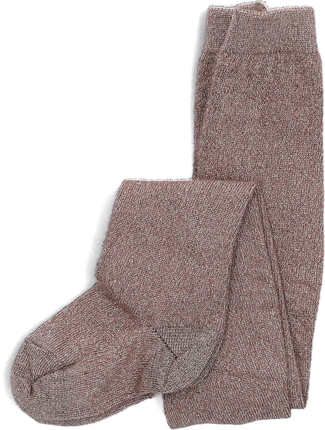 MP DENMARK Meisjes Beenmode Glitter Tights Taupe