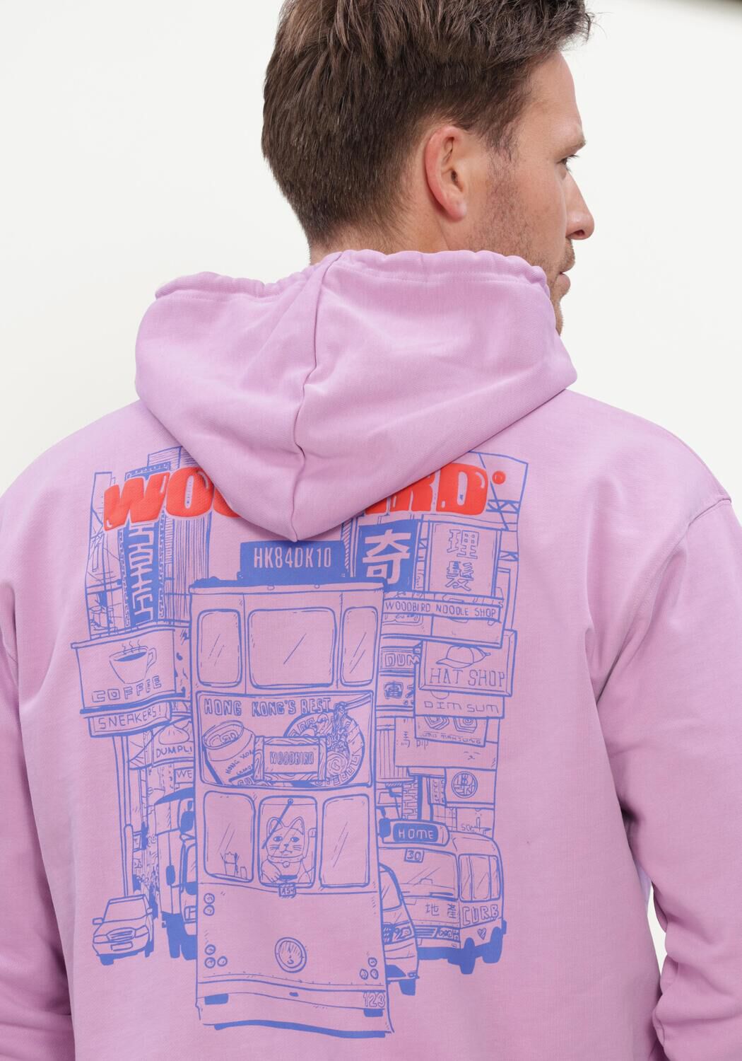 Lila WOODBIRD Sweater WBPACS TRAM HOODIE - large